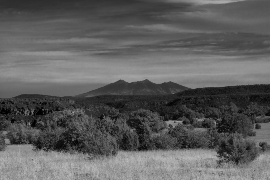The peaks as seen from Sycamore Point